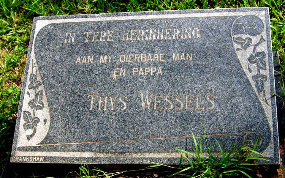 WESSELS Thys