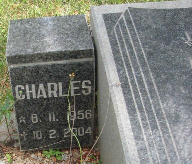 WALT Charles, van der 1956-2004