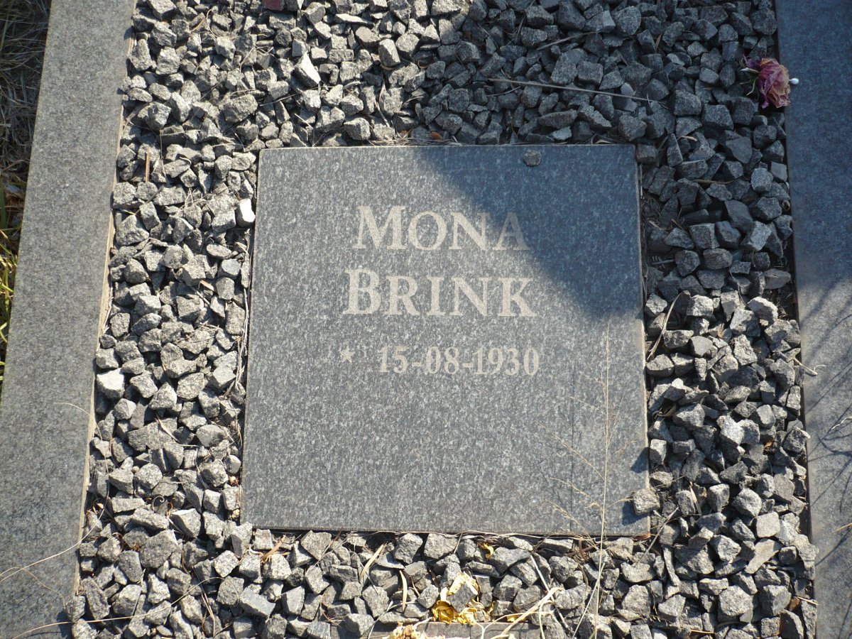 BRINK Mona 1930-