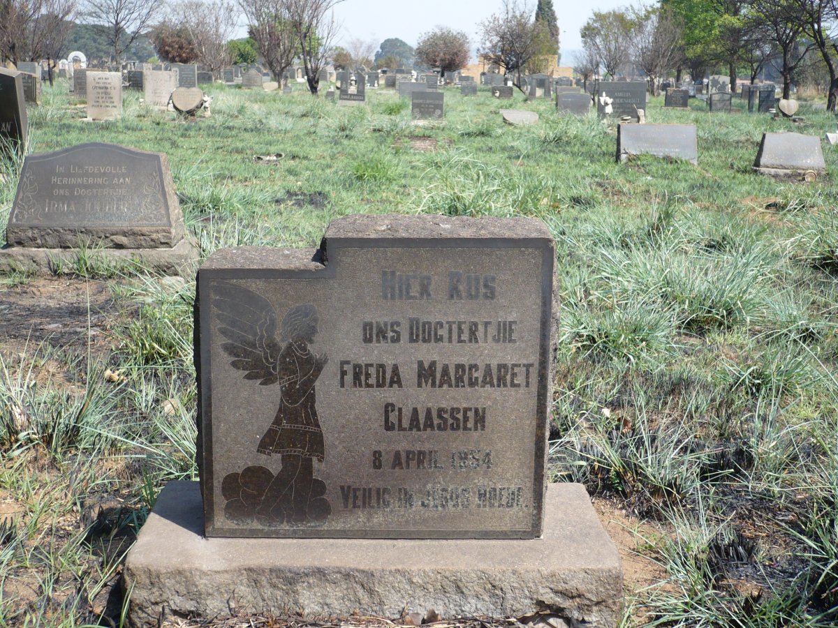 CLAASSEN Freda Margaret 1954