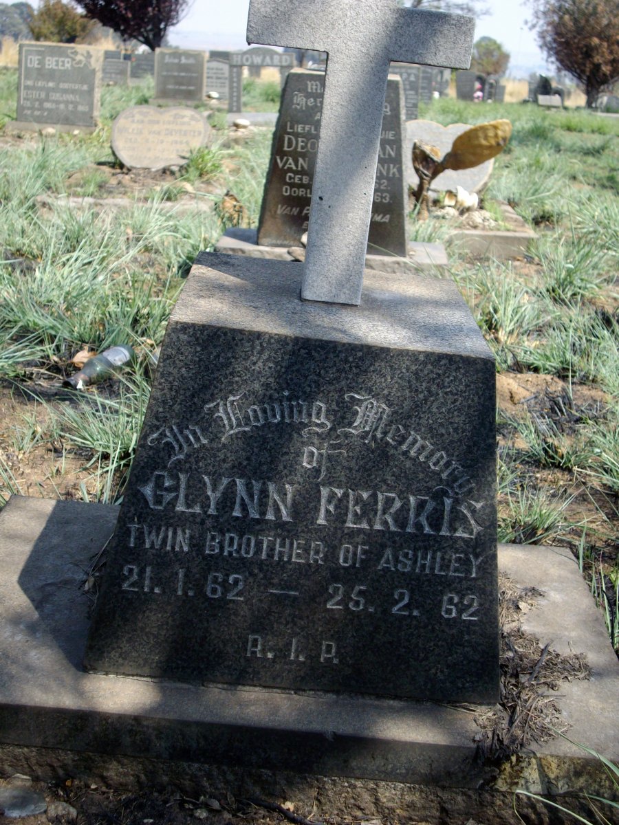 FERRIS Glynn 1962-1962