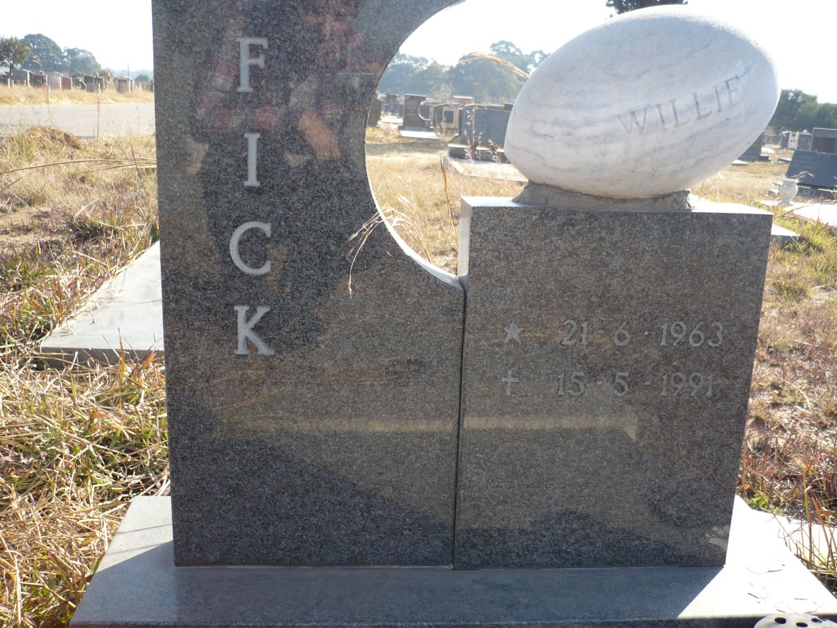 FICK Willem Kasselman 1963-1991