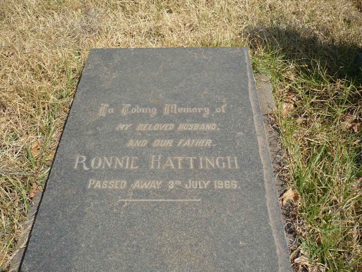 HATTINGH Ronnie -1966