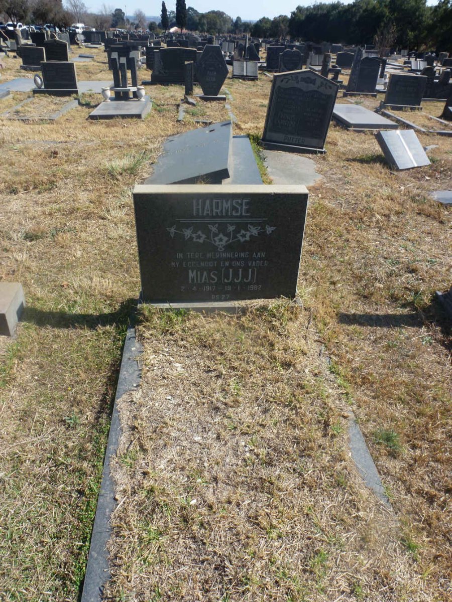 HARMSE J.J.J. 1917-1982