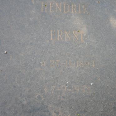 LOGGENBERG Hendrik Ernst, van 1894-1958