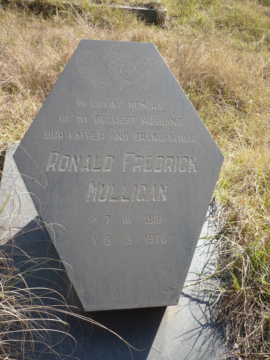 MULLIGAN Ronald Fredrick 1918-1978