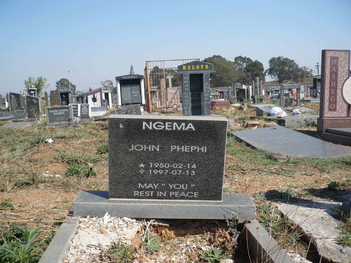 NGEMA John Phephi 1950-1997