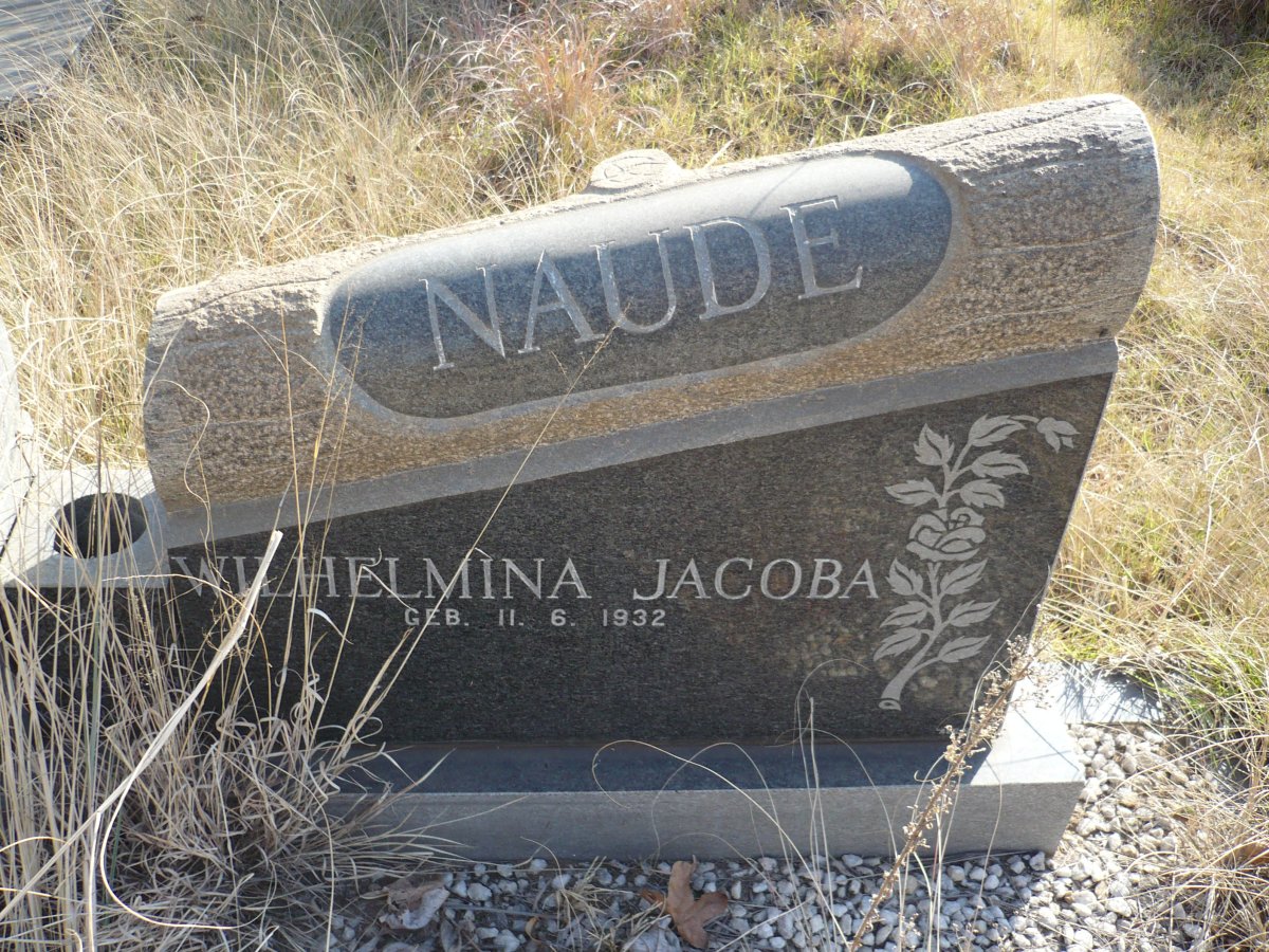 NAUDE Wilhelmina Jacoba 1932-