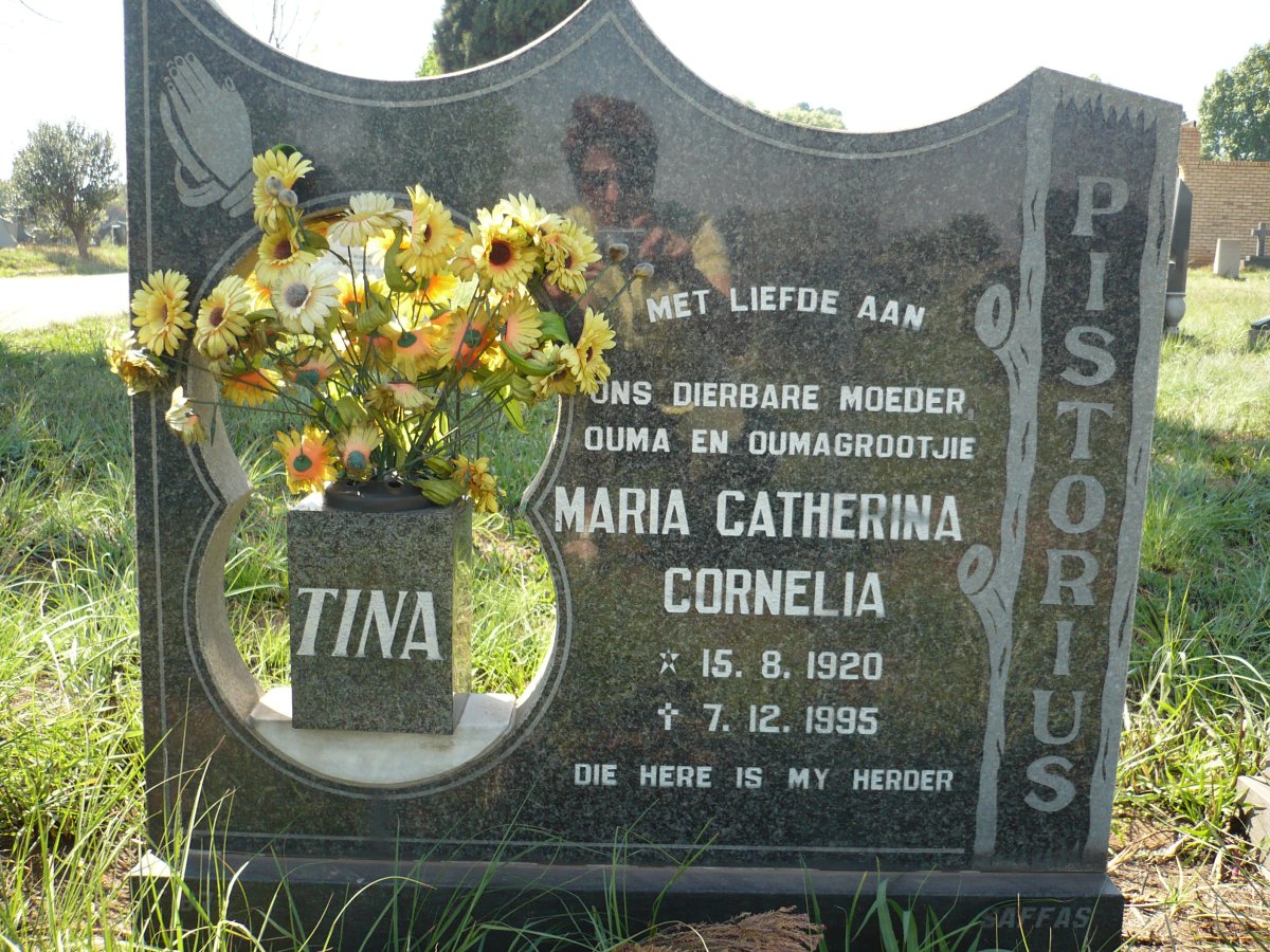 PISTORIUS Maria Catherina Cornelia 1920-1995