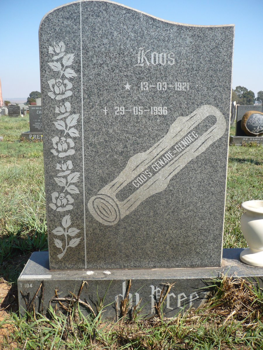 PREEZ Koos, du 1921-1996