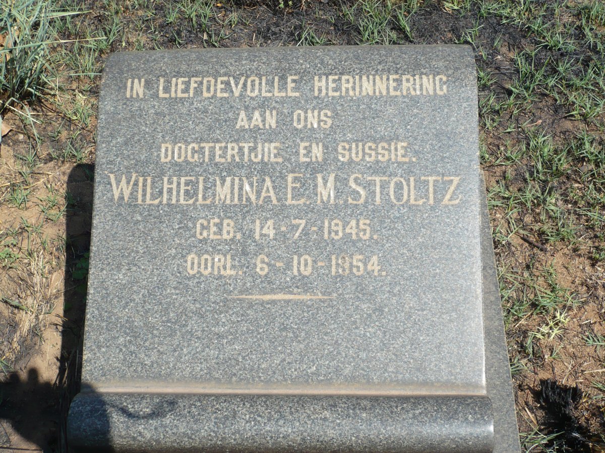 STOLTZ Wilhelmina M. 1945-1954