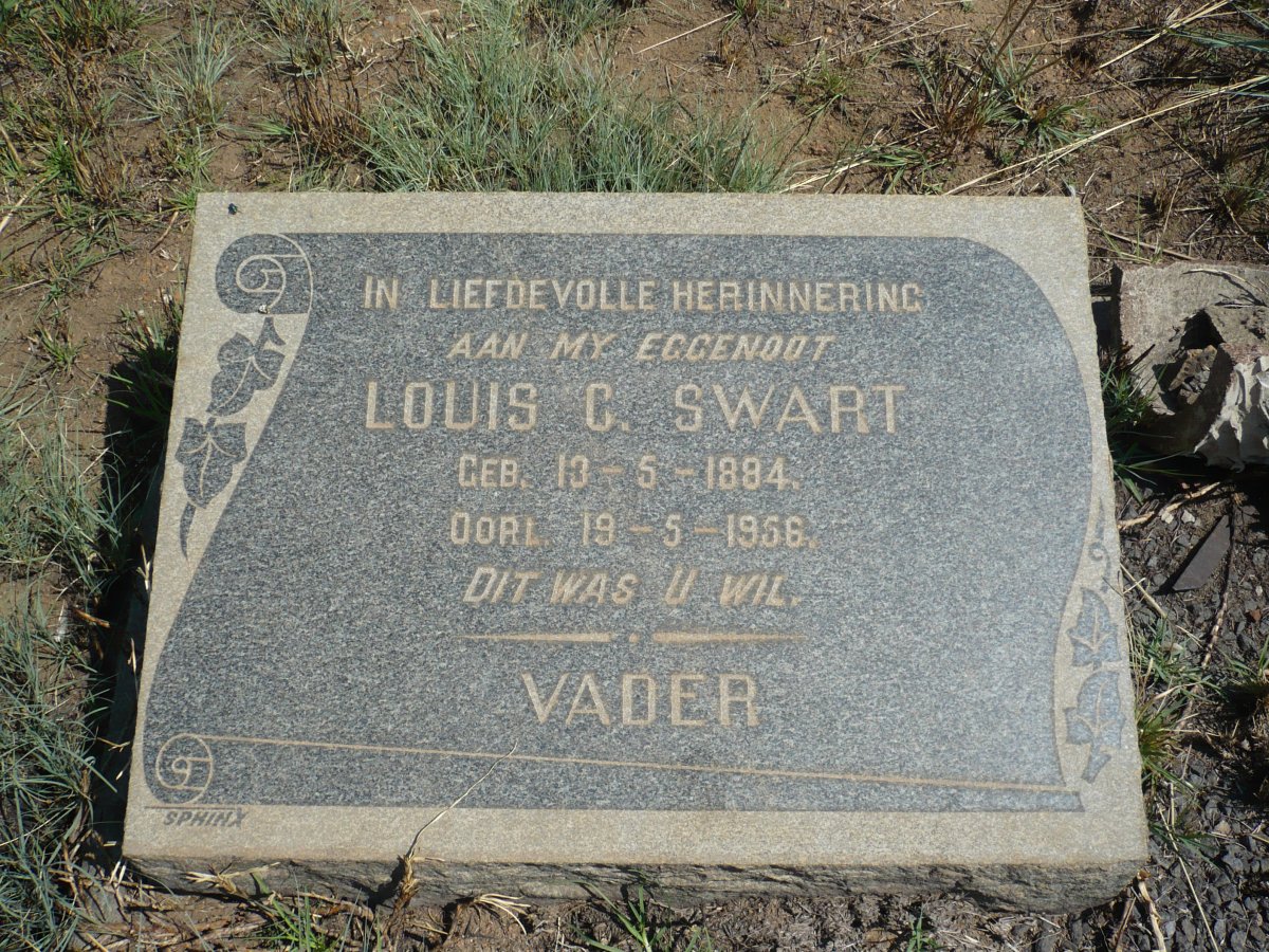 SWART Louis C. 1884-1956