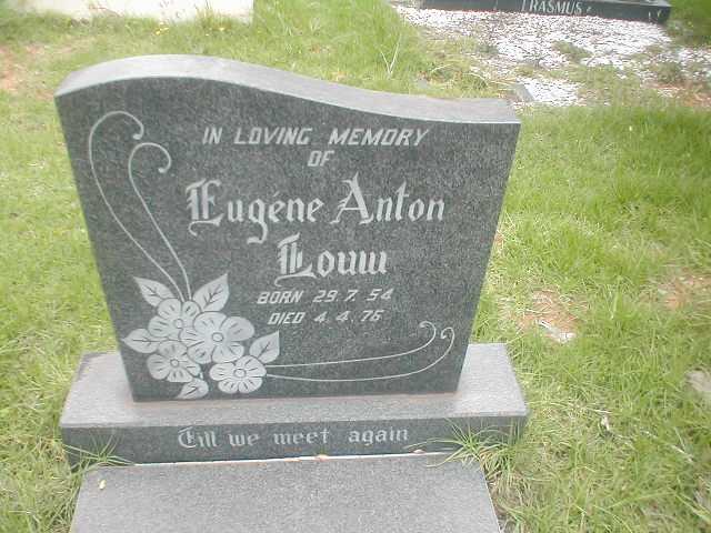 LOUW Eugéne Anton 1954-1976