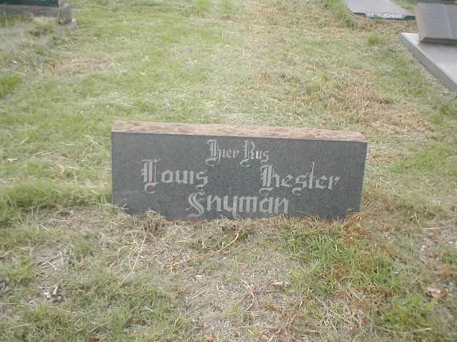 SNYMAN Louis Hester
