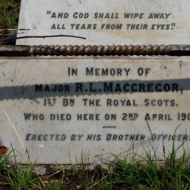 MACGREGOR R.L. -1901
