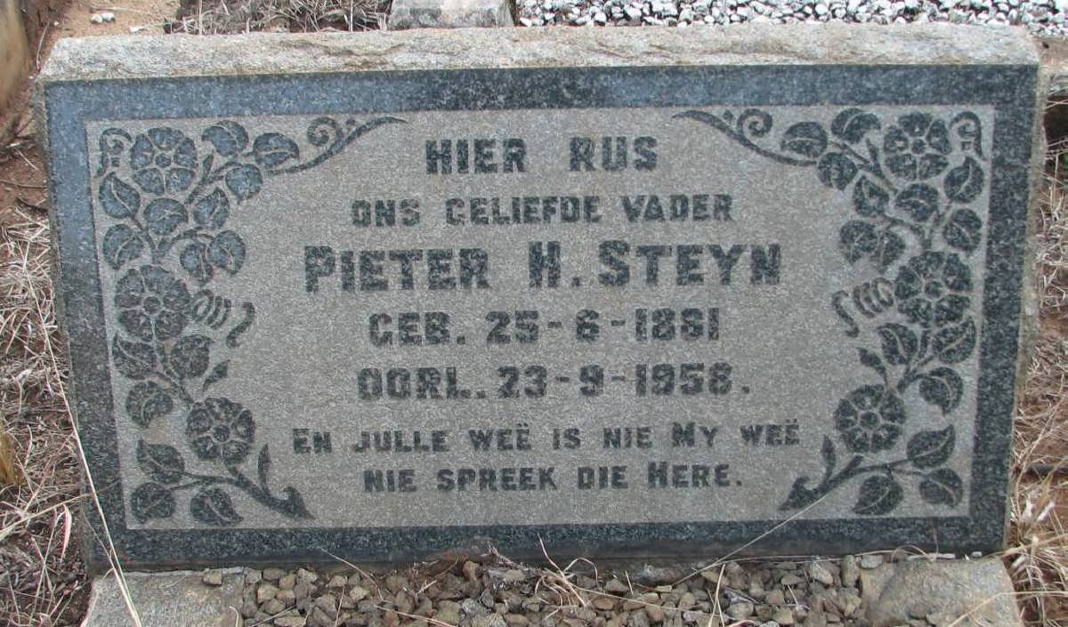 STEYN Pieter H. 1881-1958