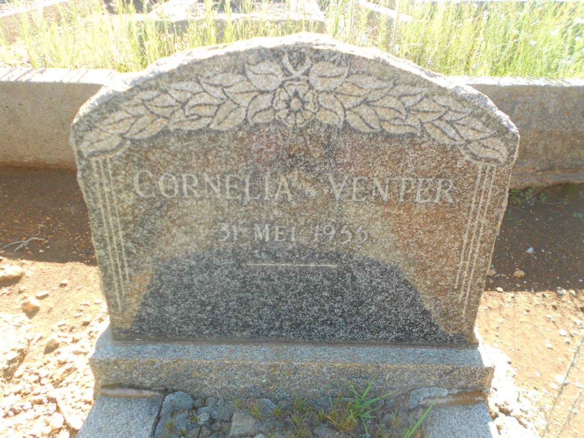 VENTER Cornelia -1955
