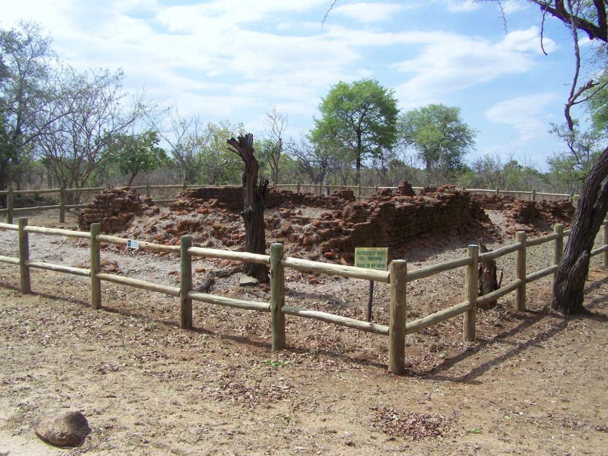 1. Ruins of Joao Albasini's homestead. Trader and big game hunter in the 1800's