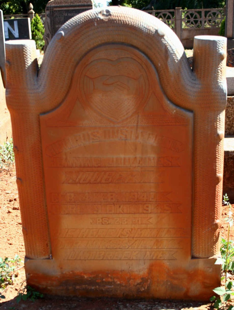 JOUBERT Henning Johannes 1940-1945