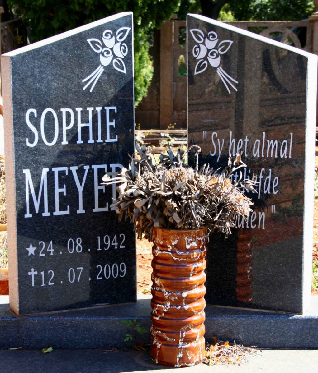 MEYER Sophie 1942-2009
