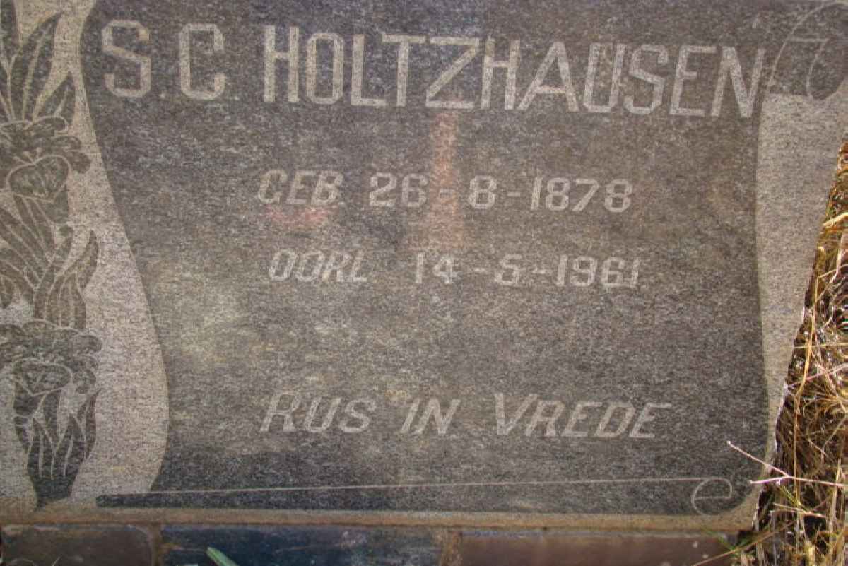 HOLTZHAUSEN S.C. 1878-1961