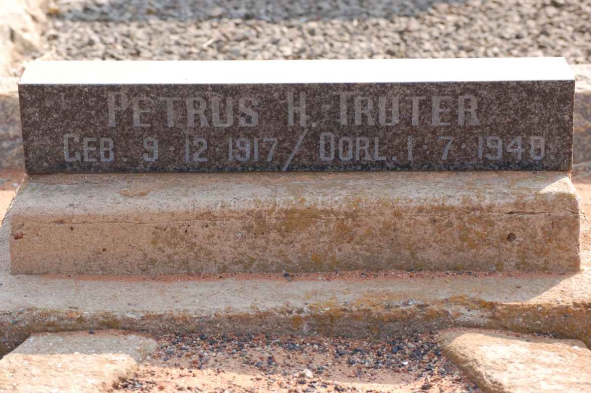 TRUTER Petrus H. 1917-1948