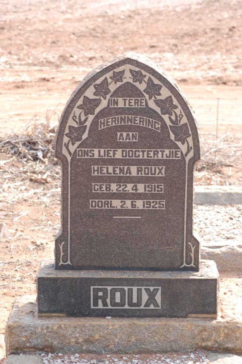 ROUX Helena 1915-1925