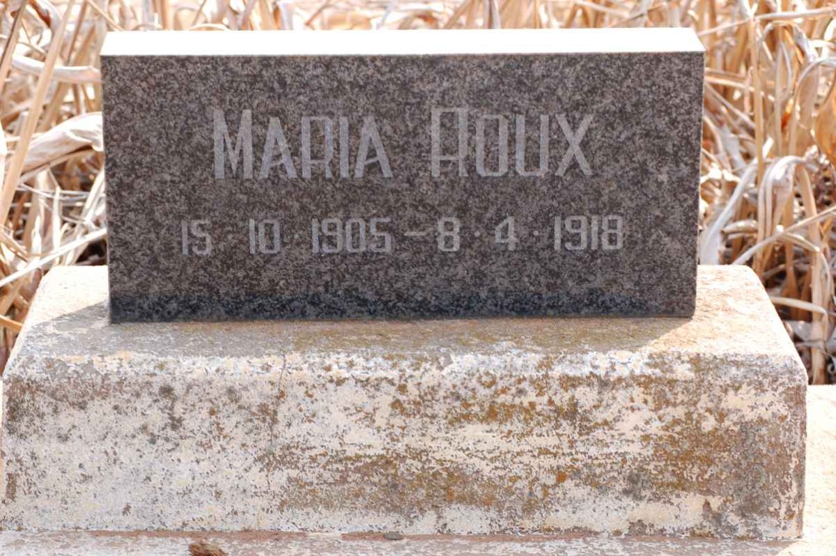 ROUX Maria 1905-1918