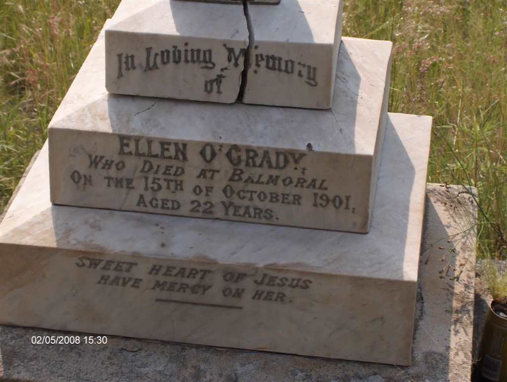 O'GRADY Ellen -1901