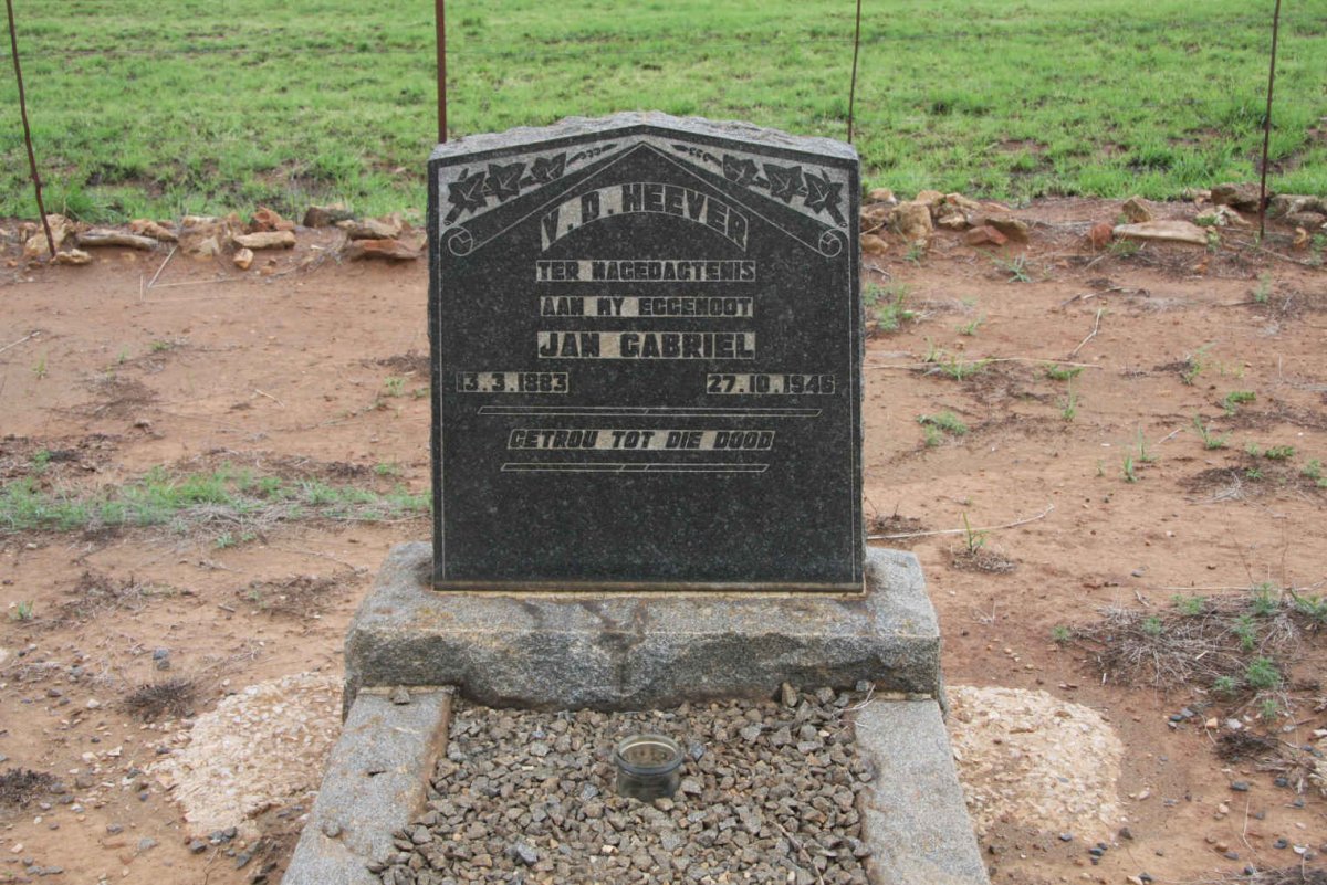 HEEVER Jan Gabriel, v.d. 1883-1945