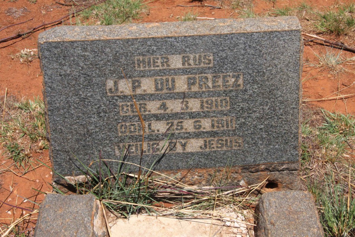 PREEZ J.P., du 1910-1911