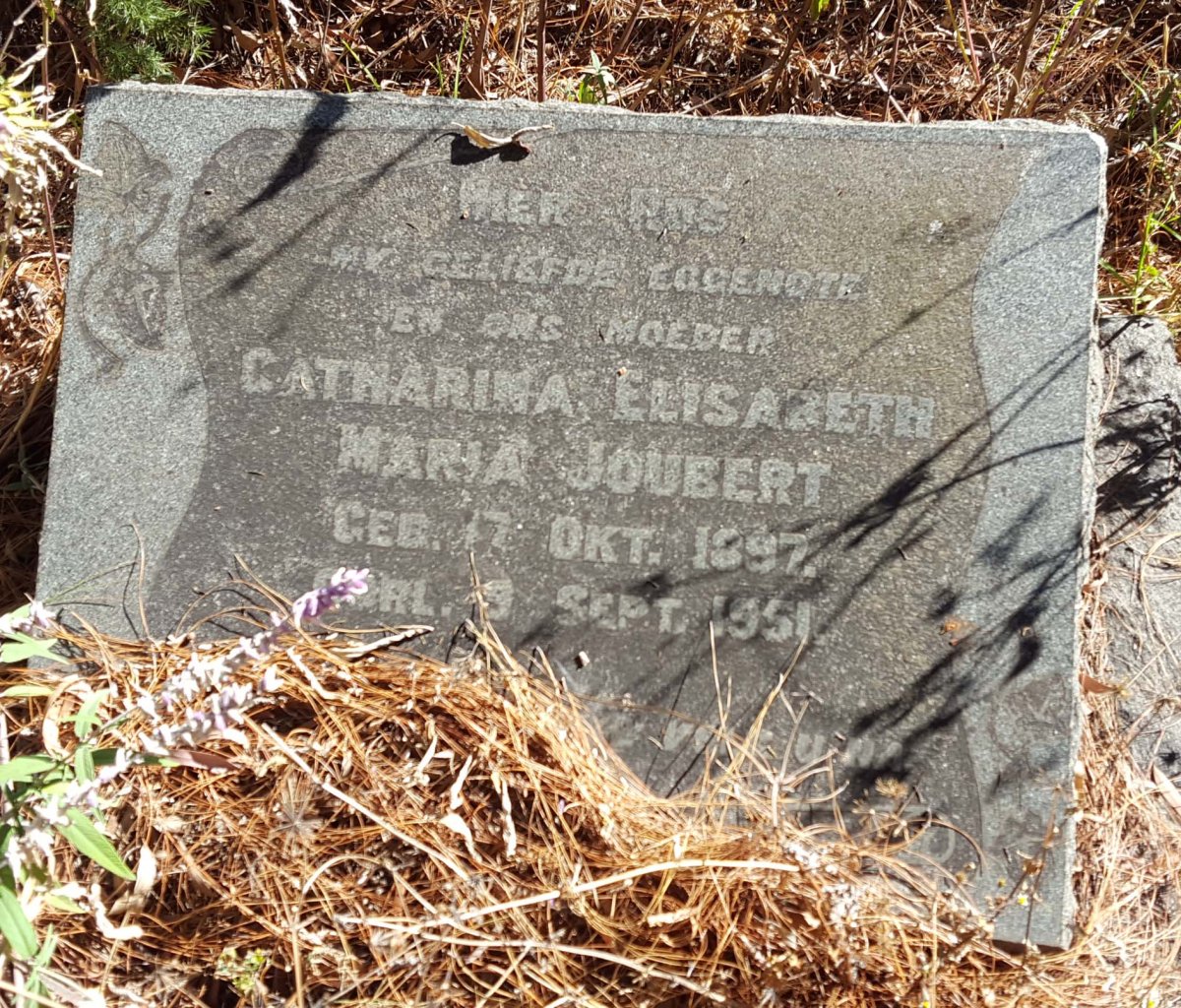 JOUBERT Catharina Elisabeth Maria 1897-1951
