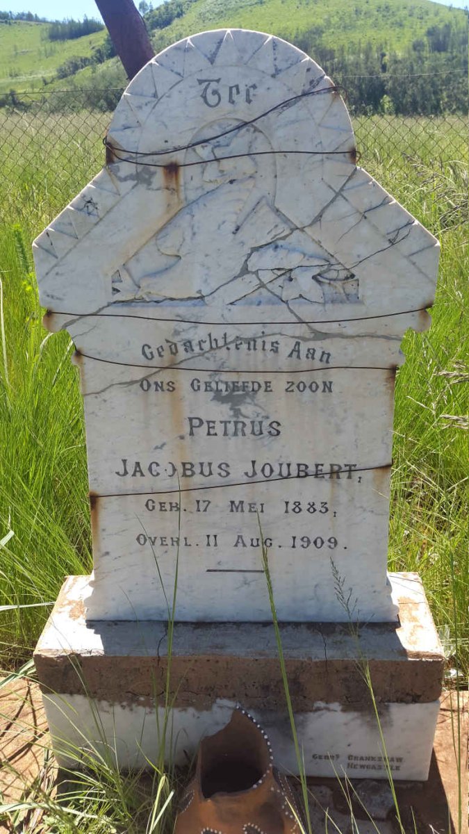 JOUBERT Petrus Jacobus 1883-1909