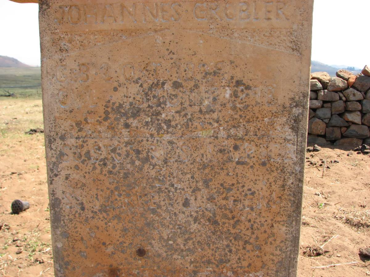 GROBLER Nicolaas Johannes 1874-
