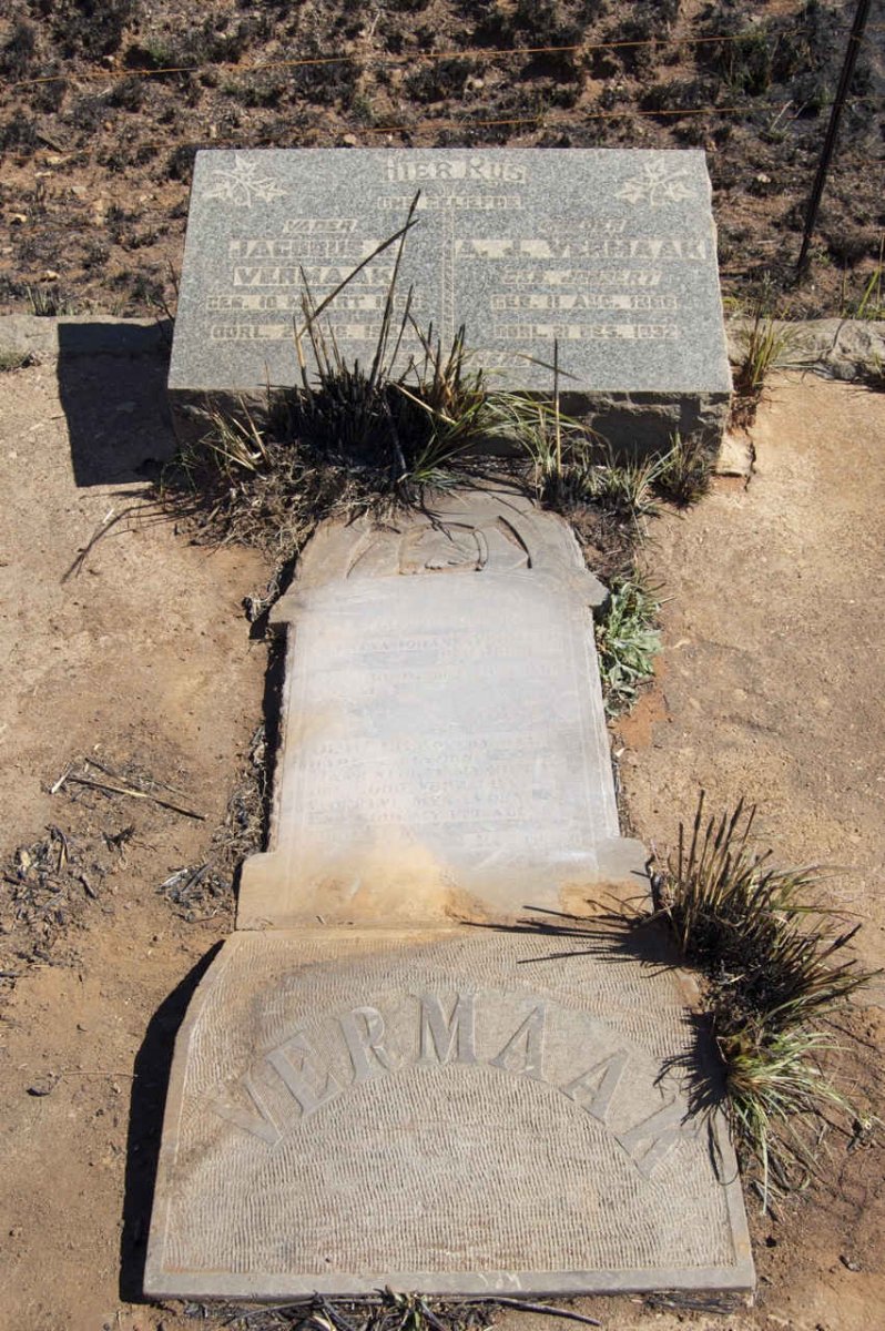 VERMAAK Jacobus S. 1860-1944 &amp; A.J. JOUBERT 1866-1932