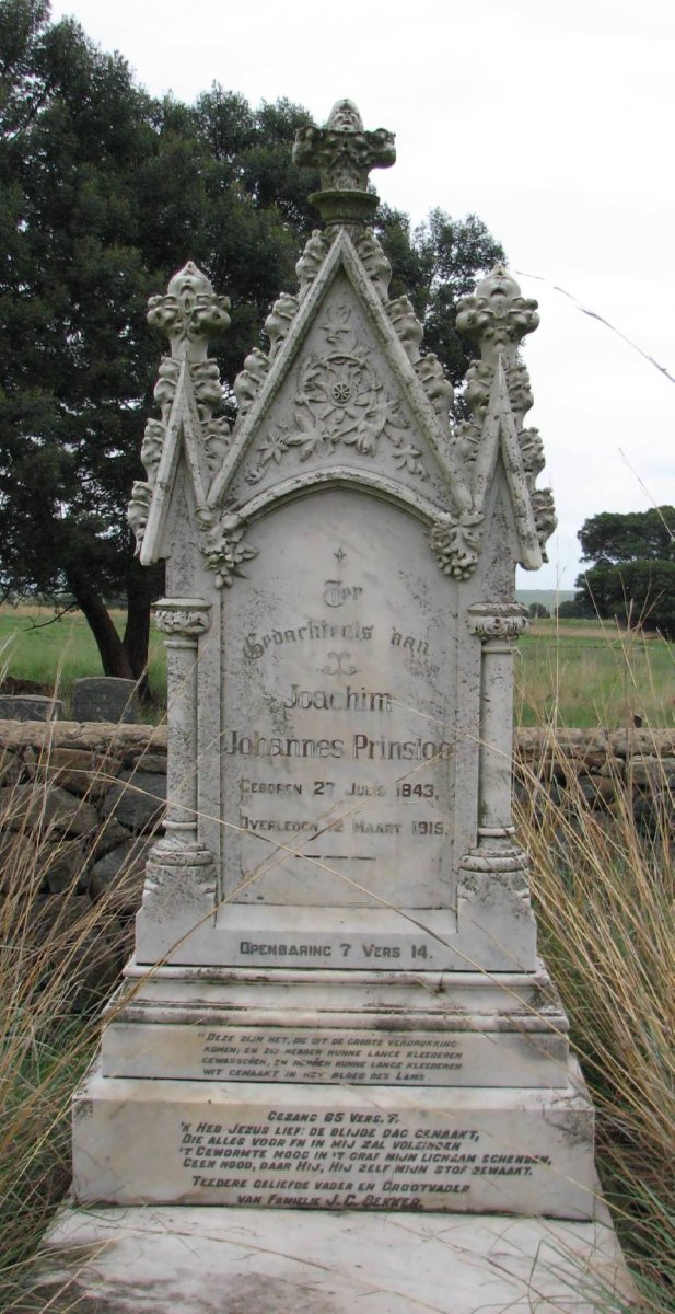 PRINSLOO Joachim Johannes 1843-1915