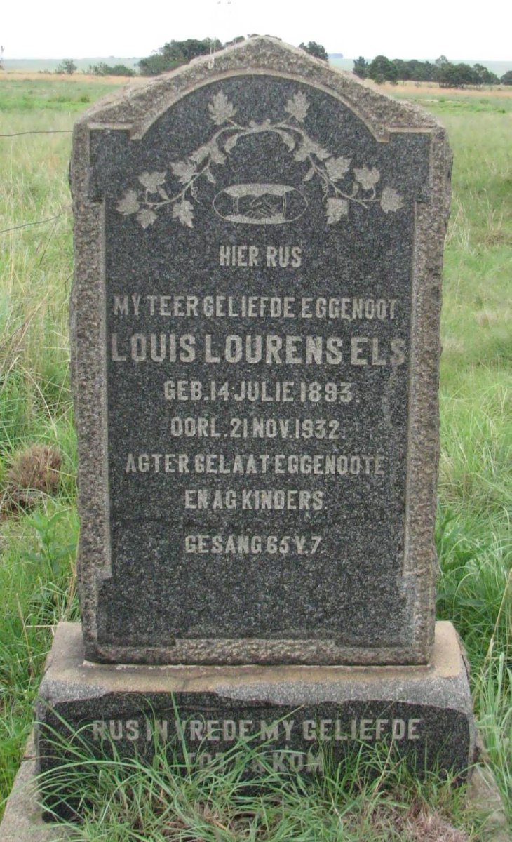 ELS Louis Lourens 1893-1932