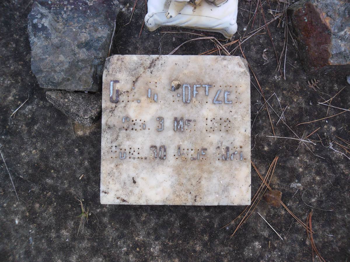 COETZEE G. ? 1913-1921