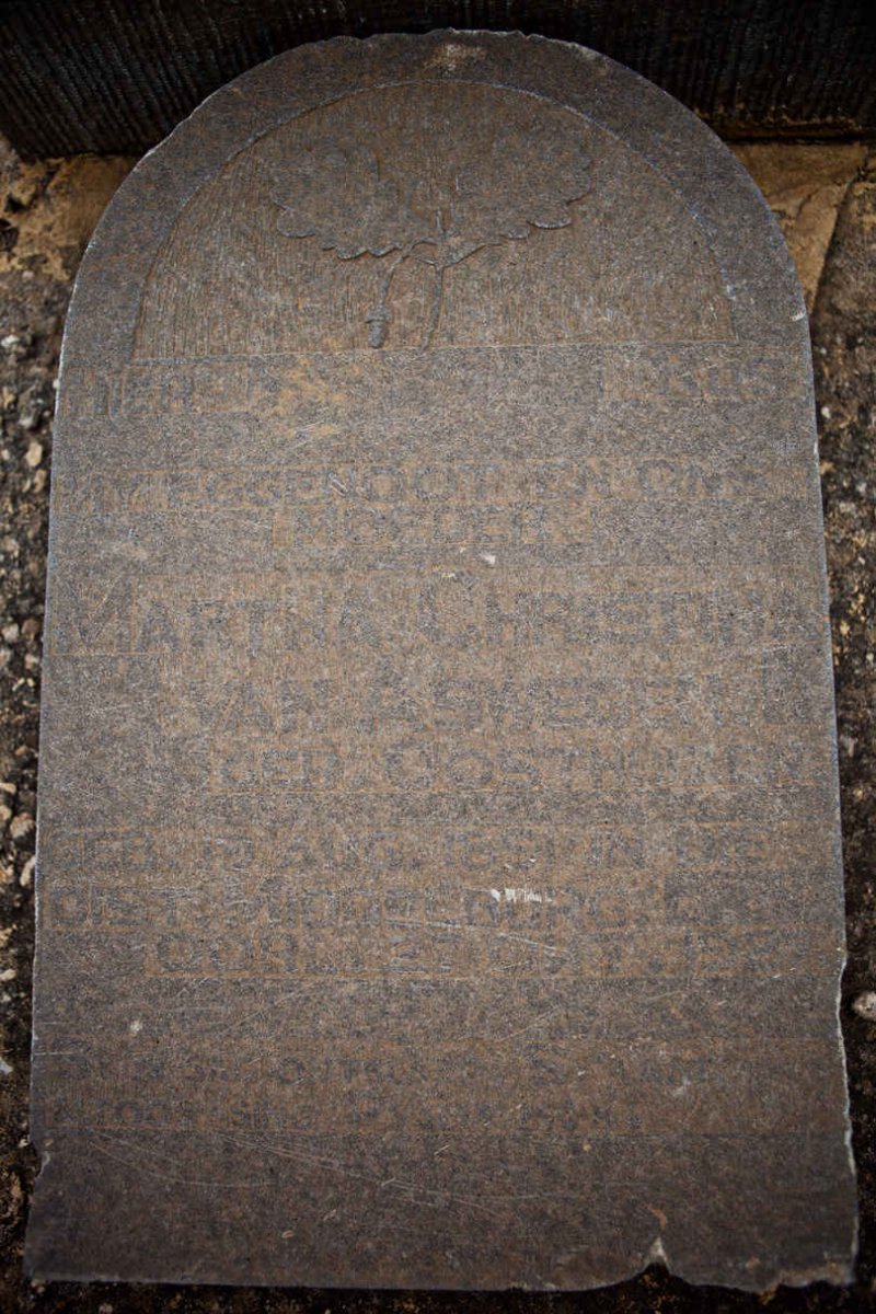 ASWEGEN Martha Christina, van nee OOSTHUIZEN 1891-1927