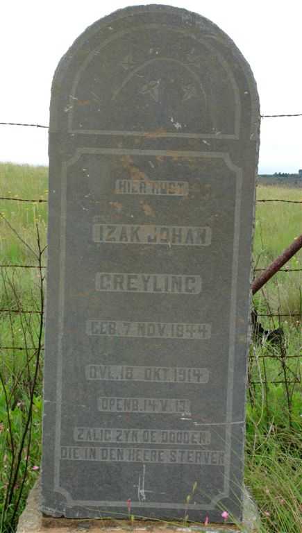 GREYLING Izak Johan 1844-1914