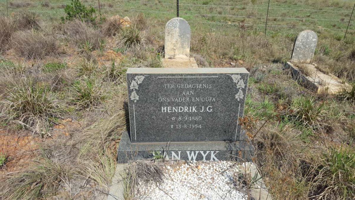 WYK Hendrik J.G., van 1880-1954
