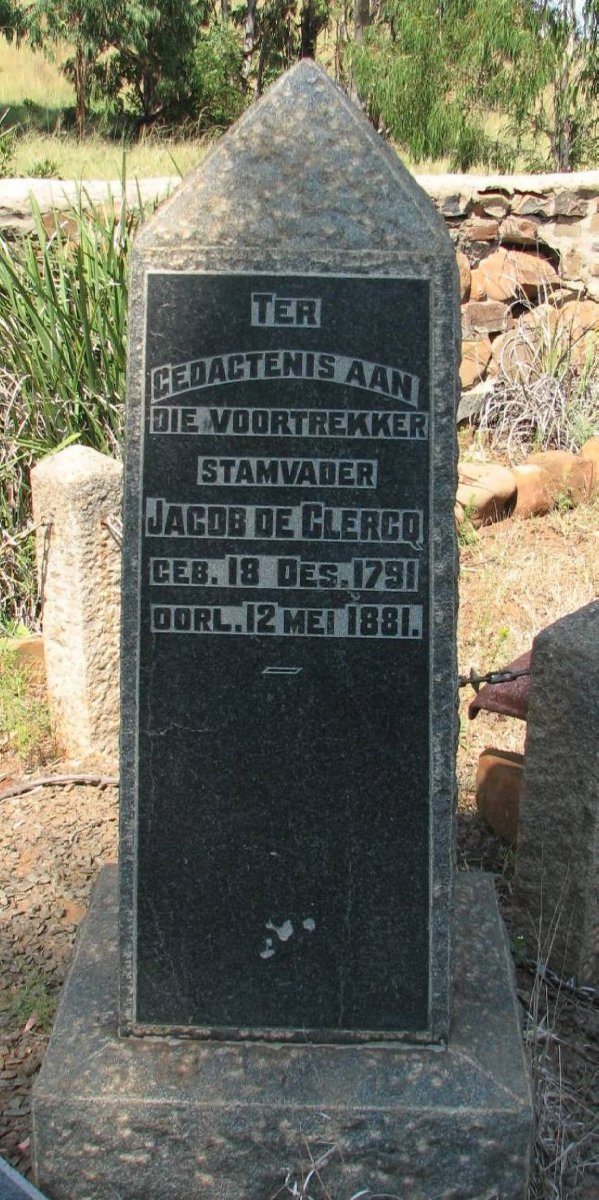 CLERCQ Jacob, de 1791-1881