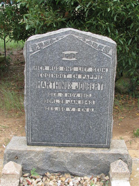 JOUBERT Marthinus 1913-1943